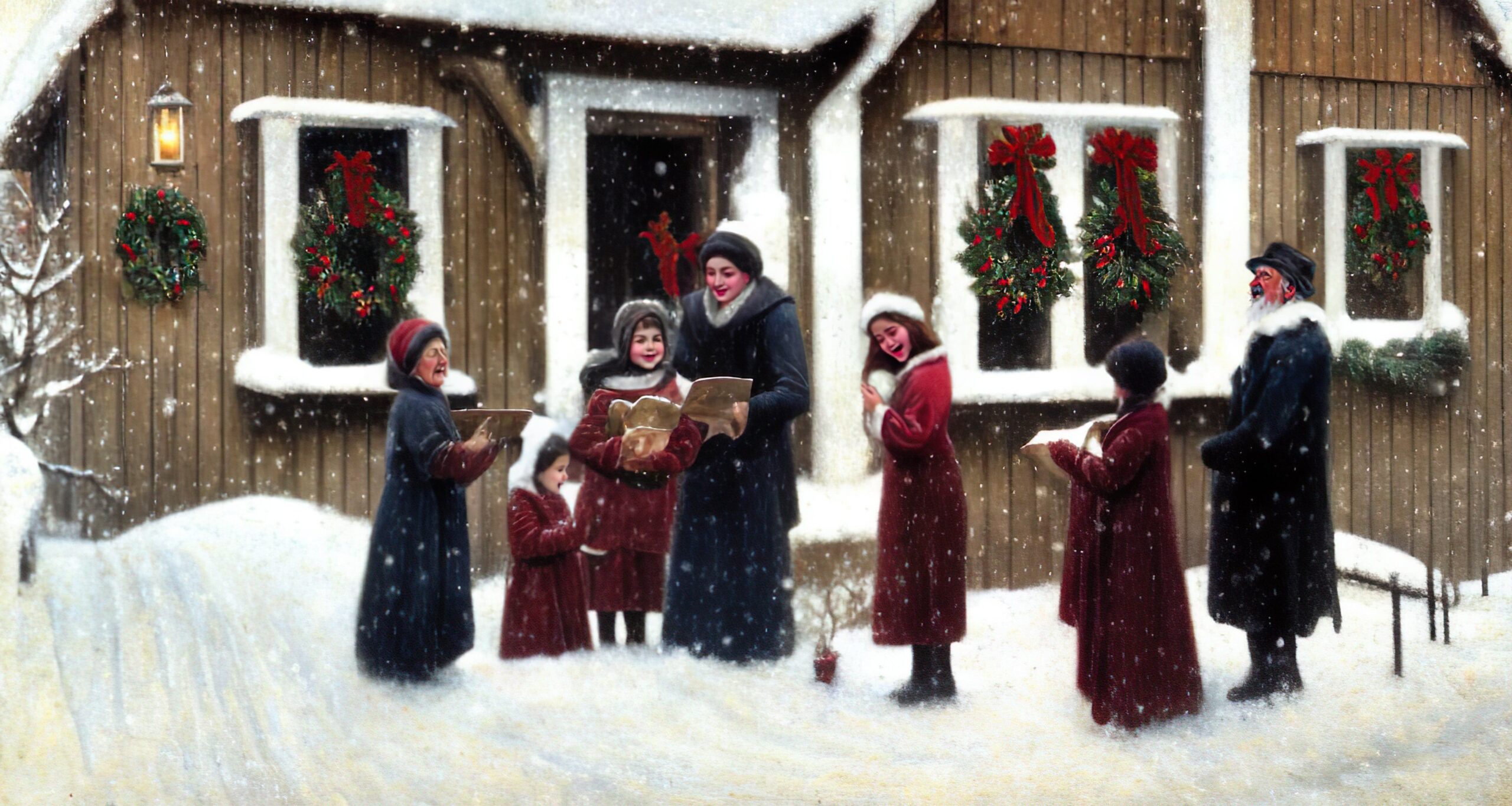 1800s Christmas Caroling