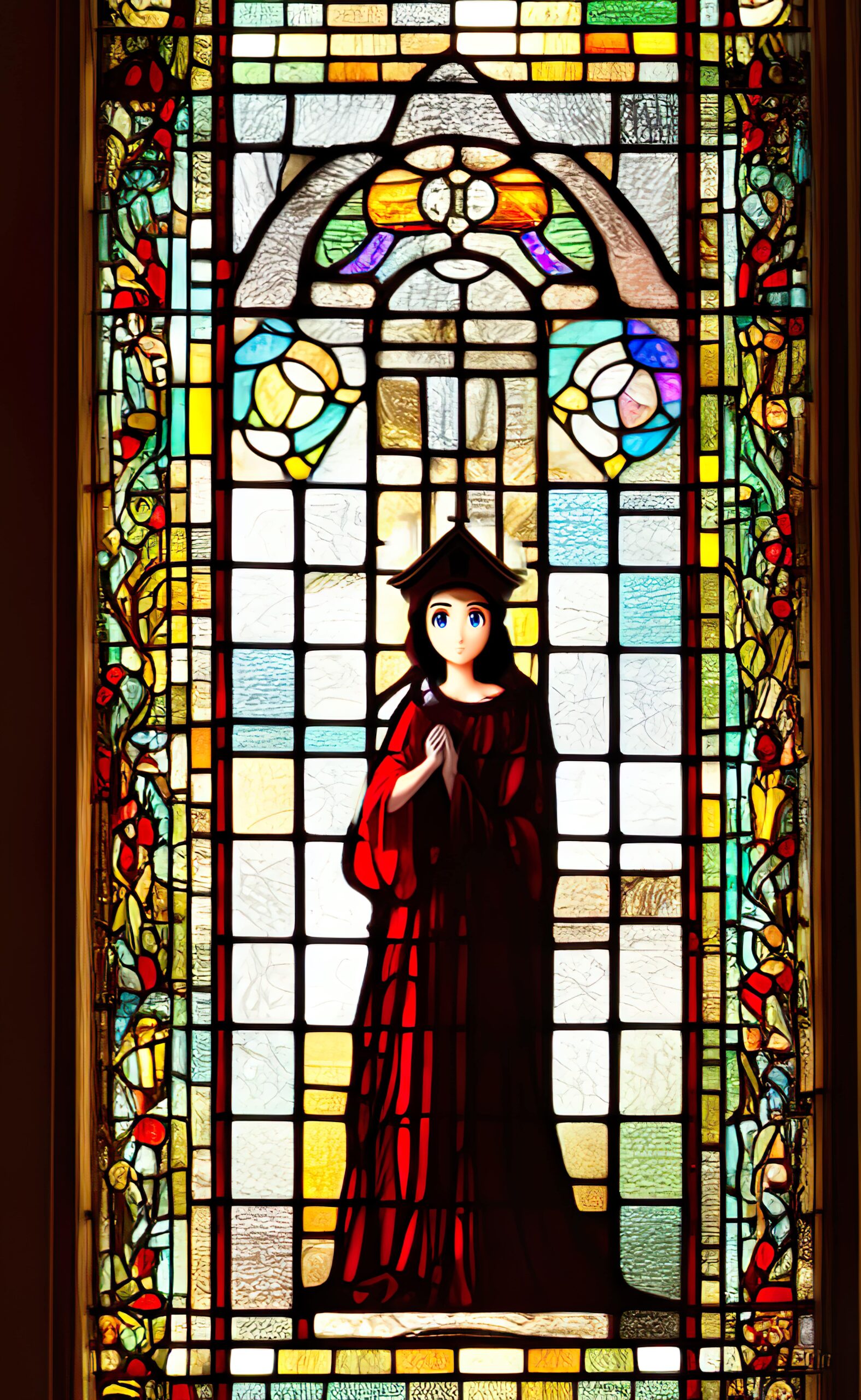 Saint Lucy Church Window (Anime)