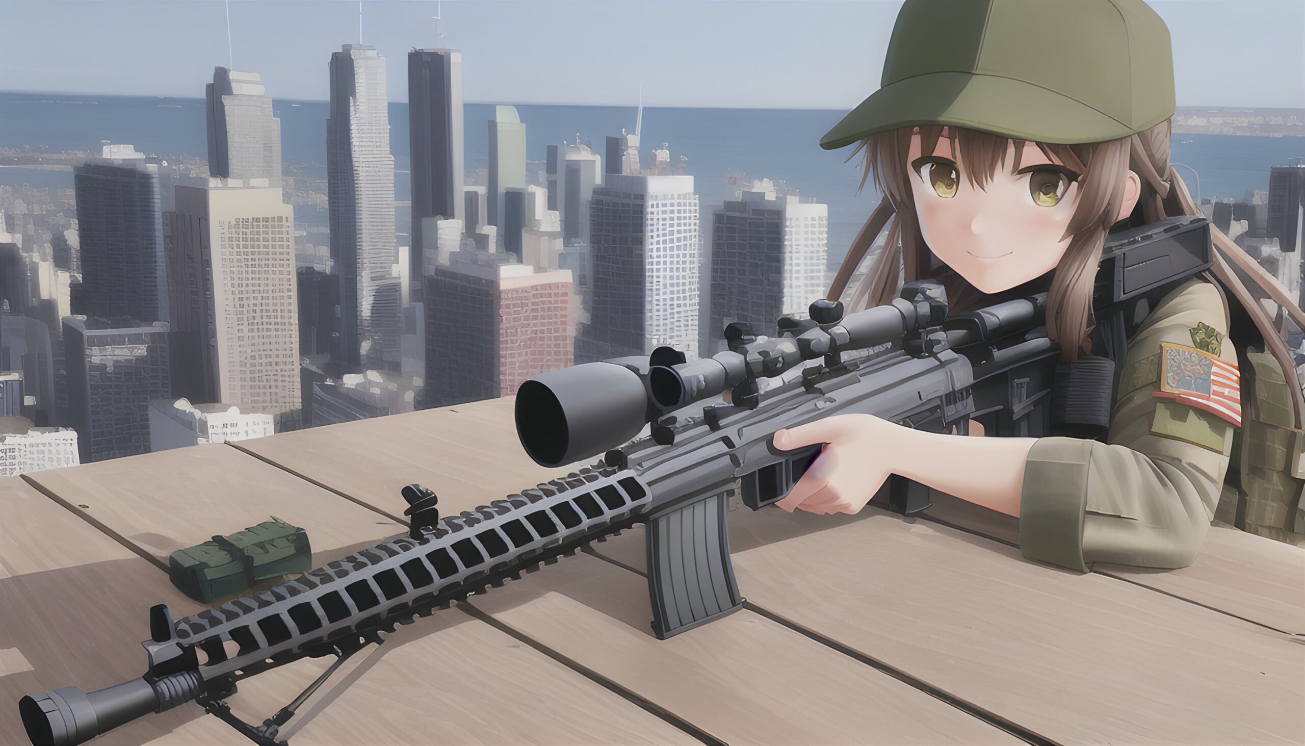 Waifu Defense Force Sniper