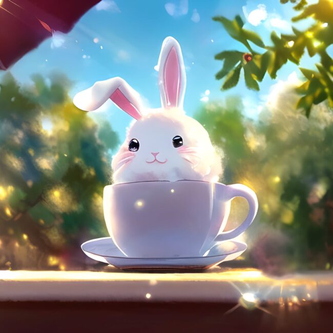 Bunny Latte Art
